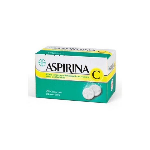 Aspirin C 400 + 240 Mg - Anti-Inflammatory 40 Effervescent Tablets…,Aspirine C 400+ 240 mg - Anti-Inflammatoire 40 Comprimés Effervescents…