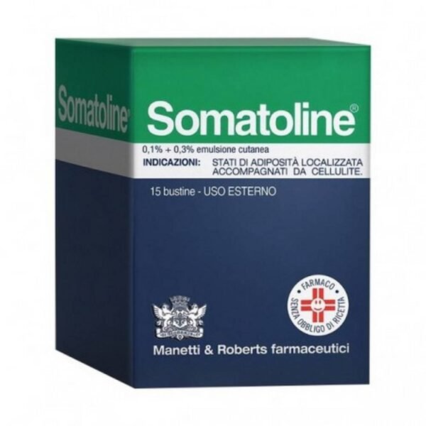 Somatoline - Emulsión cutánea contra la celulitis 0,1% + 0,3% - 30 sobres,Somatoline - Emulsion cutanée contre la cellulite 0,1% + 0,3% - 30 sobres