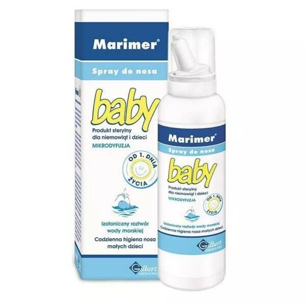 Mariner Baby is a sterile saline seawater solution that is safe from day one. Due to the content of mineral salts and trace elements from the sea - sulfur, manganese, copper - it is an excellent addition to treatment, thus being an indispensable remedy for such ailments as a runny nose in a child.