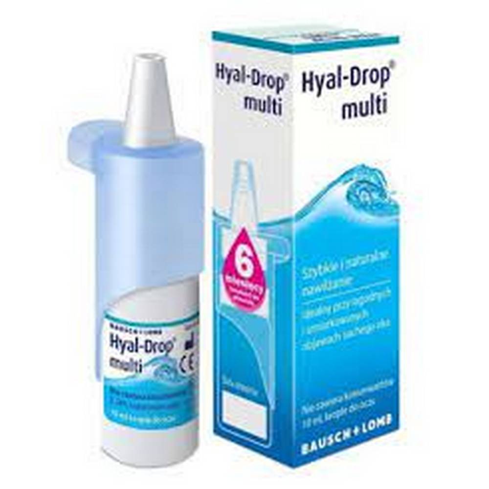 ГЛАЗНЫЕ HYAL DROP MULTI 10 OKULISTYCZNY HYAL KROPLA MULTI 10 ,BAUSCH HEALTH