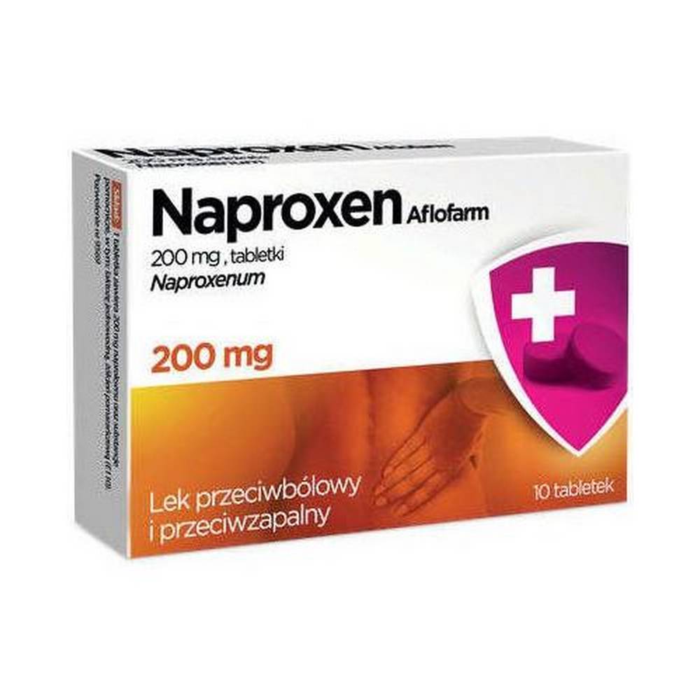 НАПРОКСЕН 200МГ 10 ,NAPROKSEN 200MG 10,AFLOFARM