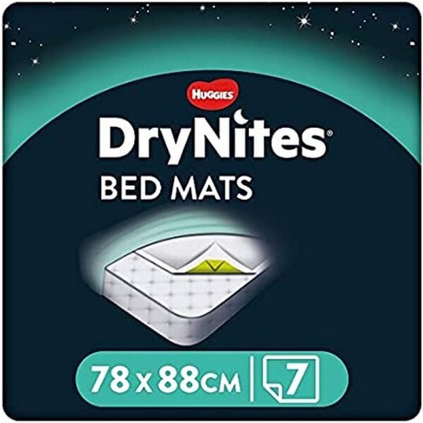 The Dry Nites bed liner is a perfect solution for mattress protection and for babies who don't want to wear pyjama bottoms at night.