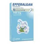 Efferalgan   is a medicine for children in the form of suppositories with an analgesic and antipyretic effect.