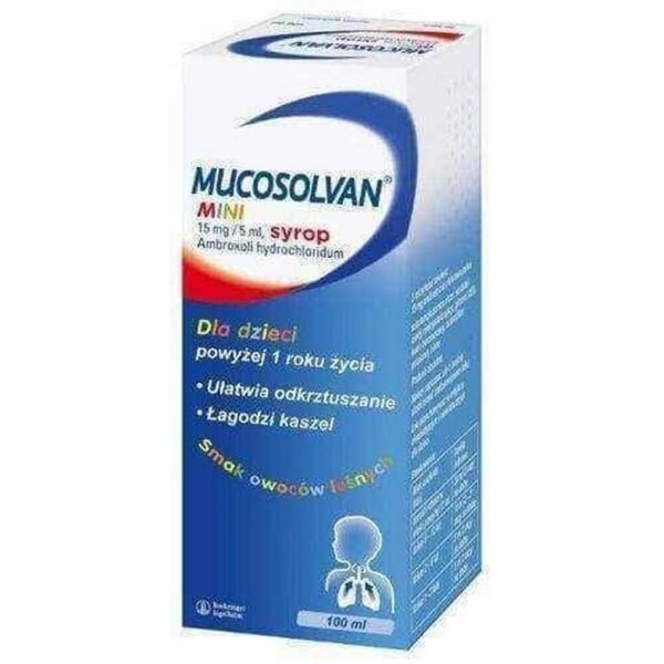 Mucosolvan syrup is a quick relief from cough.