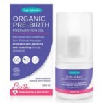 Lansinoh Pre-Birth pregnancy oil is an organic pregnancy oil that helps prepare the body for natural childbirth.