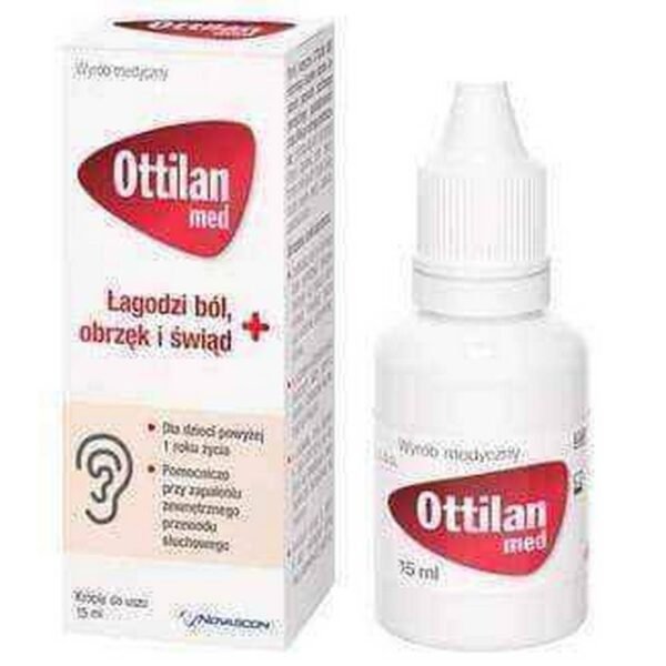 The medical device Ottilan med supports the treatment of inflammation of the external auditory canal caused by infections of various origins.