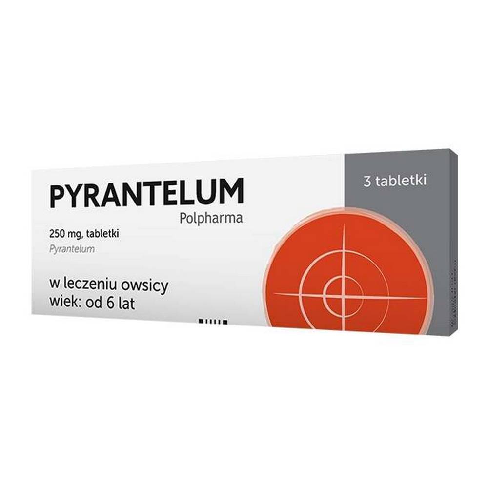 Pyrantelum Owix 250 mg x 3 table