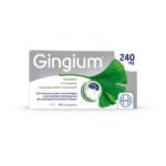 gingium 240 mg 40 Ensure better blood flow to the brain