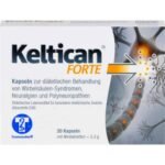 Keltican ® forte is a dietary food for special medical purposes (supplementary balanced diet) for the treatment of spinal syndromes, neuralgia and polyneuropathies.