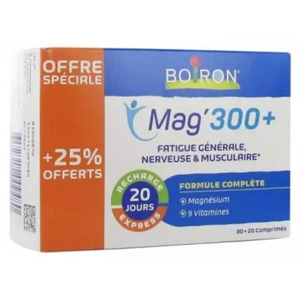 Complete formula: Magnesium and vitamins - Fatigue, nervousness