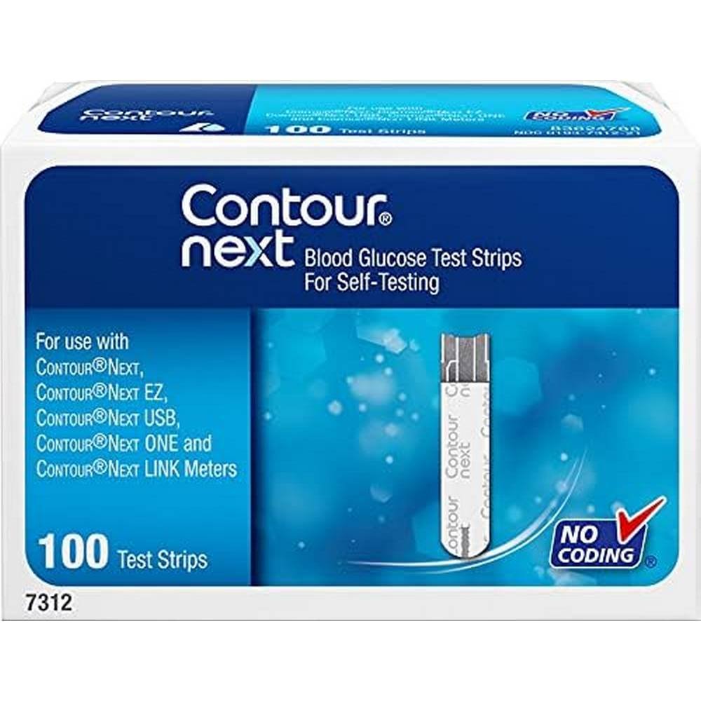 contour next bayer blood glucose test strips100 Maladie du sucre -Contour - Next Bayer Blood Glucose Test Strips ,Diabetes-Adia Diabetic Blood Glucose Monitoring System