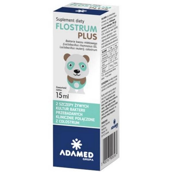 Flostrum Baby est un complément alimentaire contenant des souches de Lactobacillus, c'est-à-dire des bactéries lactiques, qui soutiennent le bon fonctionnement de la flore bactérienne intestinale.