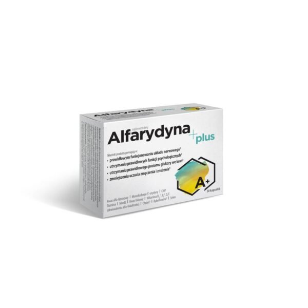 ALFARIDINA PLUS supports the proper functioning of the nervous system.