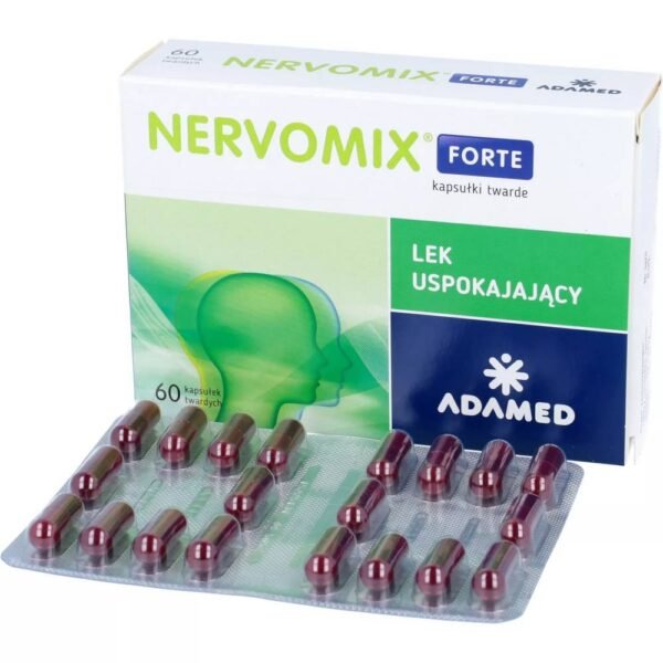Nervomix Forte is a medicine traditionally used for temporary states of nervous hyperactivity and sleep disorders.
