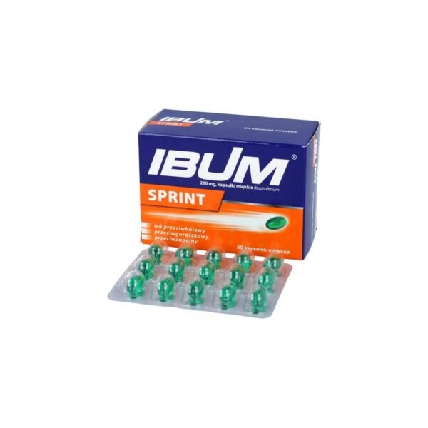 Ibum Sprint has analgesic, antipyretic and anti-inflammatory effects.