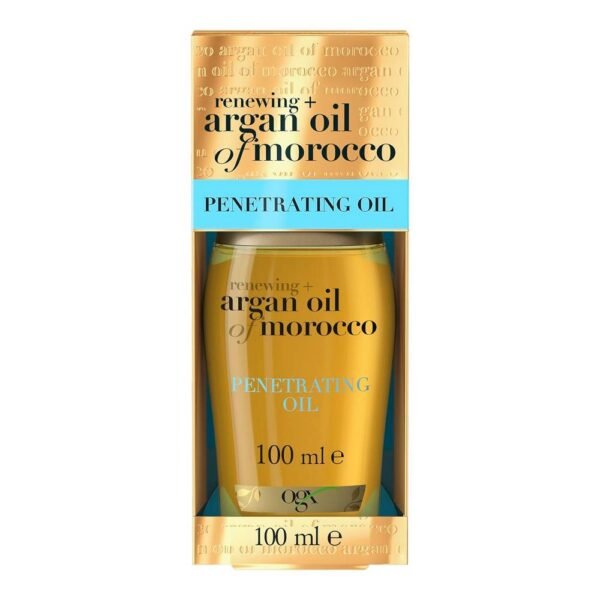 OGX Renewing + Argan Oil of Morocco for all hair types effectively protects against damage caused by thermal styling and UV rays, nourishes and strengthens hair, and also gives it a beautiful shine, improves hair structure and makes it incredibly soft and elastic.