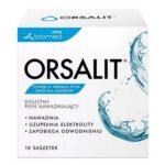 Orsalite replenishes electrolytes and hydrates the body.