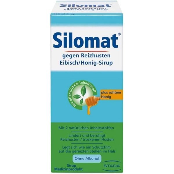 Silomat Marshmallow/Honey Syrup -  Silomat Eibisch/Honig Sirup, 100ml