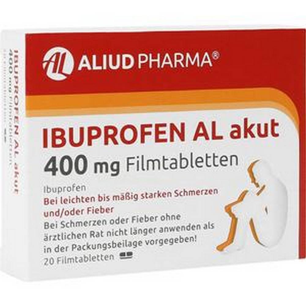 aliud ibuprofen al akut 400 mg 20 With proven active ingredient ibuprofen