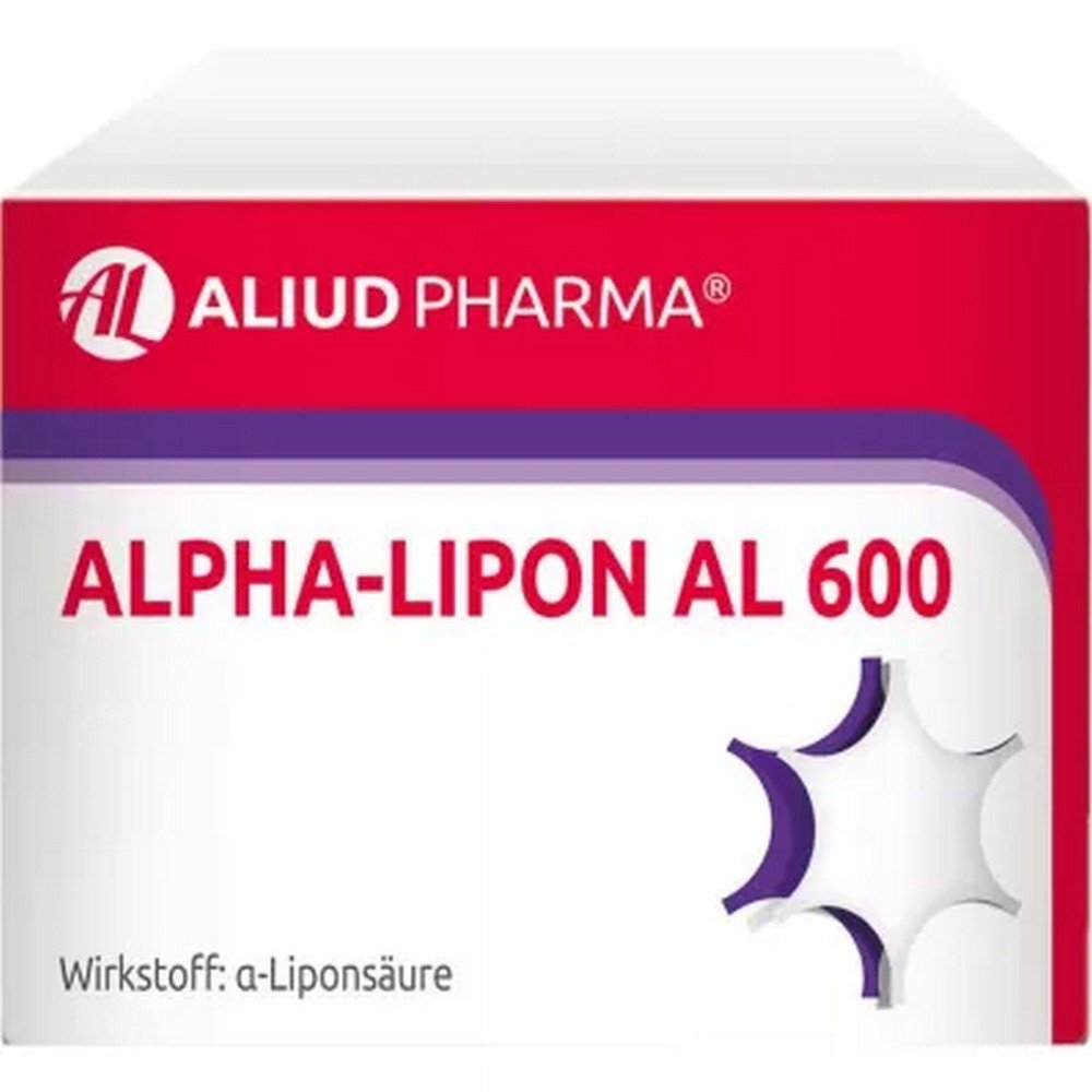 alpha lipon al 600 film coated tablets 60 pcs Alpha - Lipon AL 600 comprimés pelliculés Principe actif : acide thiocique. S'utilise en cas de sensations de lésions nerveuses diabétiques (polyneuropathie). Contient du lactose. Lisez le complément alimentaire et demandez à votre médecin ou à votre pharmacien quels sont les risques et les effets secondaires.