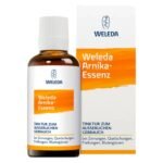 he essence is suited to prepare compresses. A tincture for external use. The over-the-counter (OTC) medicine can be used in case of a blunt injury such as strains or bruises.