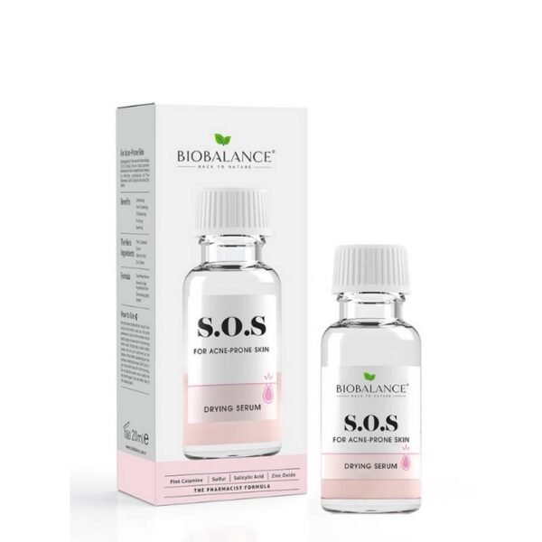 prevent skin blemishes-BIOBALANCE S.O.S Drying serum for acne-prone skin 20ml,acne-BIOBALANCE S.O.S Drying serum for acne-prone skin 20ml ,skin problem-BIOBALANCE S.O.S Drying serum for acne-prone skin 20ml,acne-prone skin-BIOBALANCE S.O.S Drying serum for acne-prone skin 20ml