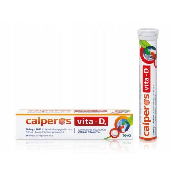 Carence en vitamine D-CALPEROS VITA-D3, carence en calcium-CALPEROS VITA-D3