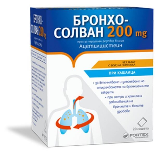 cough-FORTEX BRONCHOSOLVAN 200mg,sore throat-FORTEX BRONCHOSOLVAN 200mg,cold-FORTEX BRONCHOSOLVAN 200mg,bronchitis-FORTEX BRONCHOSOLVAN 200mg