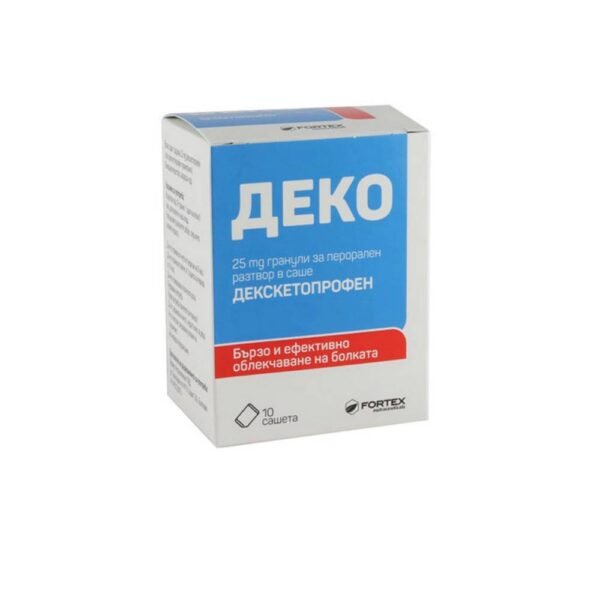 Toothache - FORTEX DEKO for pain relief, Menstrual pain - FORTEX DEKO for pain relief, Joints, muscles, bones - FORTEX DEKO for pain relief
