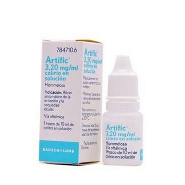 Soulagement des rougeurs oculaires-Angelini Artific 3.20 mg/ml,