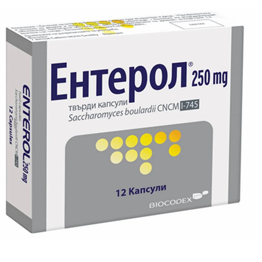 BIOCODEX ENTEROL 250MG,12