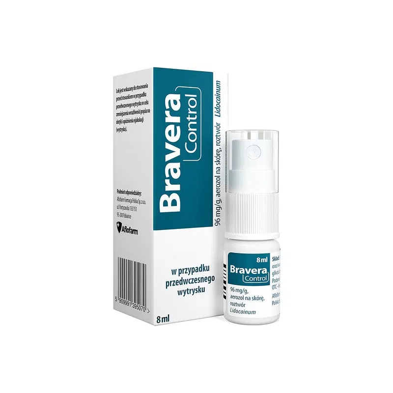 Aflofarm Bravera Control Aerosol 96Mg/G 8ml