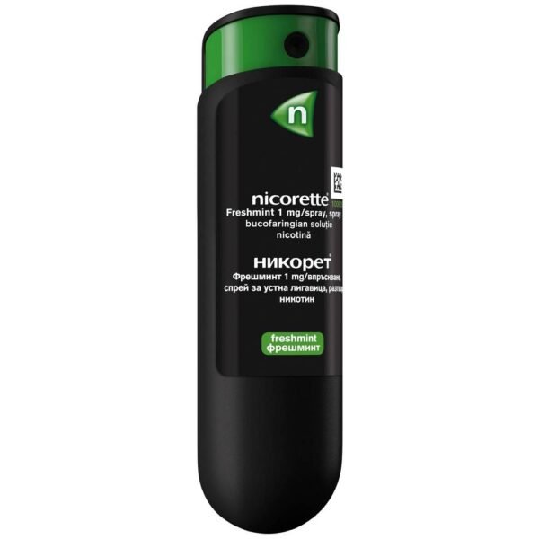 Dejar de fumar-Johnson & Johnson Nicorette Freshmint Spray, 1 mg,