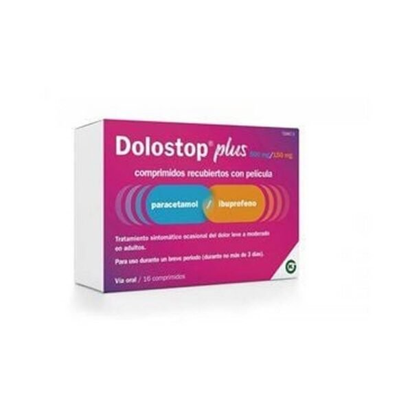 Fiebre -Kern Dolostop Plus 500 Mg/150 Mg,