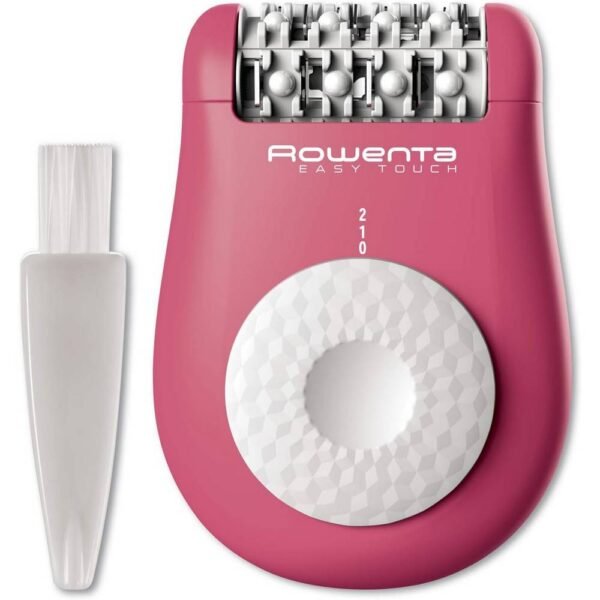Rowenta Easy Touch EP1110F0 - Electric Pastel Pink/White fast and long-lasting solution for smooth skin for up to 4 weeks, massage system, 2 speed levels.