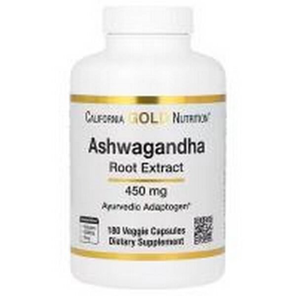 Strengthening the immune system - California Gold Nutrition Ashwagandha 450 mg,