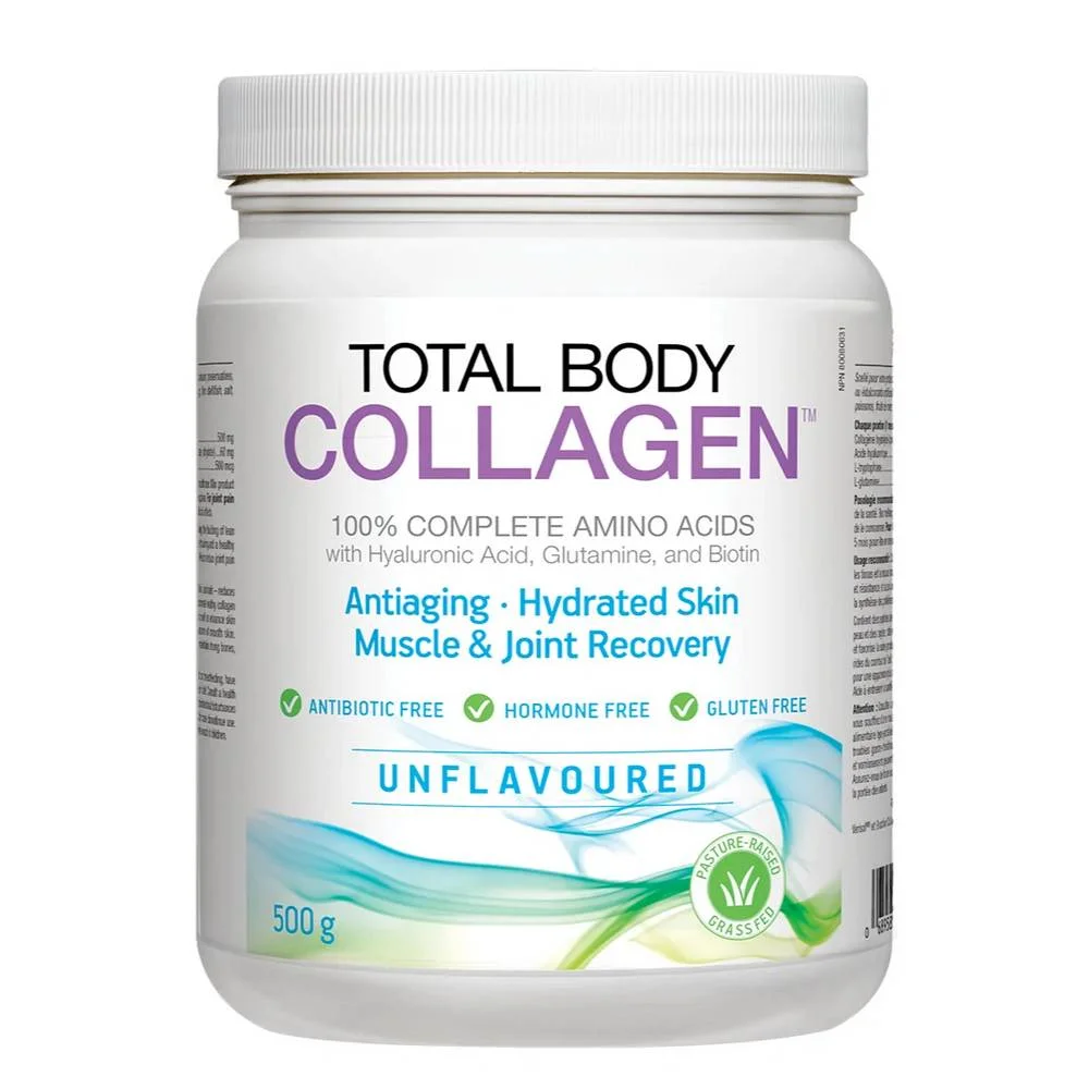 NATURAL FACTORS TOTAL BODY COLLAGEN HYDROLYZED BEEF PROTEIN,500G