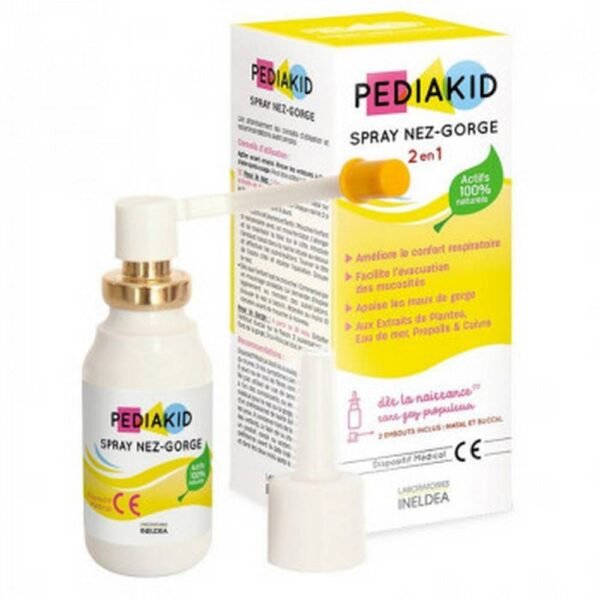 Nariz congestionada - PediaKid PEDIAKID nose and throat spray,