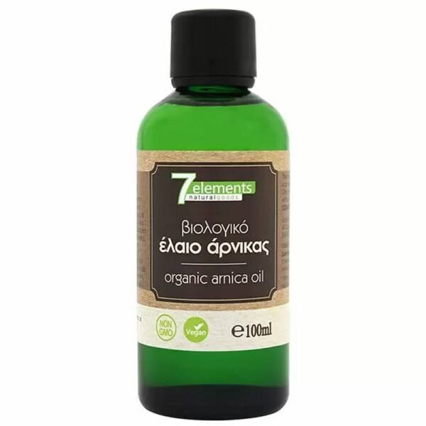 Soulagement de la douleur en cas d'entorses et de contusions – 7elements Organic Arnica Oil,