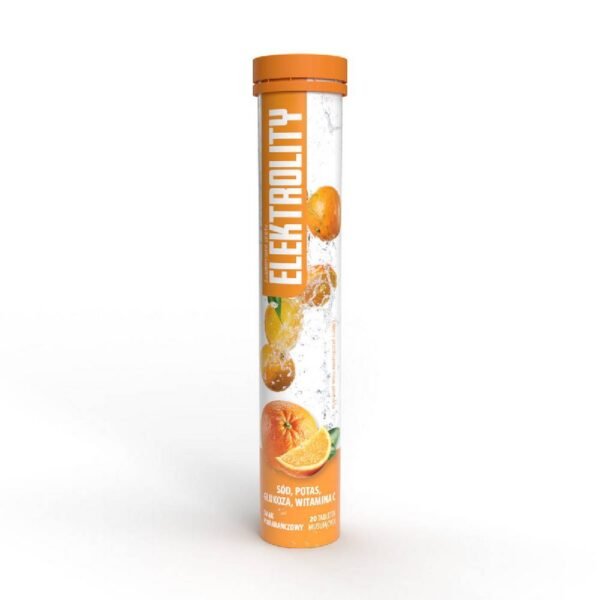 ActivLab Electrolytes with orange flavor is a dietary supplement in the form of effervescent tablets, which helps to replenish electrolytes lost, among others, during intense physical exercise.