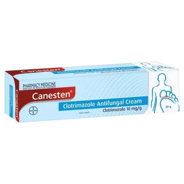 Treats fungal skin infections — Bayer Canesten 1% Clotrimazole Cream,