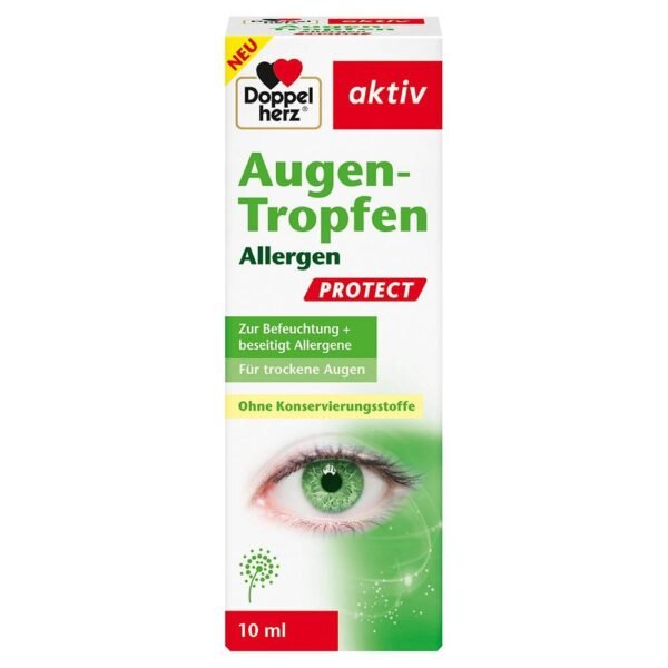 Doppelherz aktiv Augen-Spray Allergen 10ml eye drops Allergen For seasonal allergic conjunctivitis