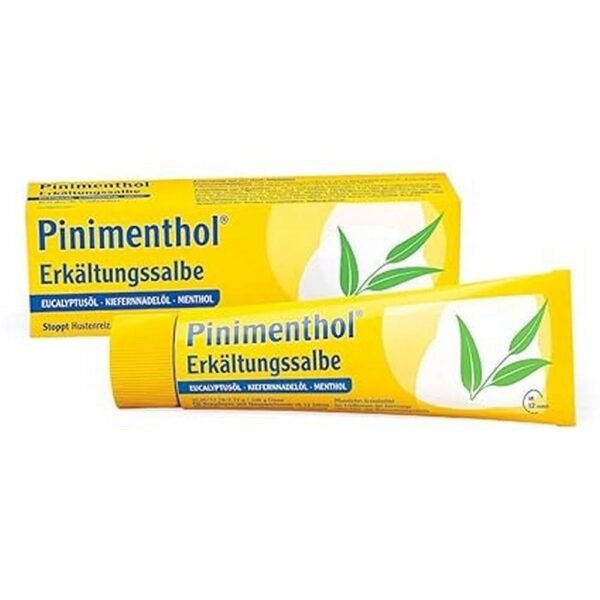 Pommade rhume Pini Menthol – la double force contre le rhume.