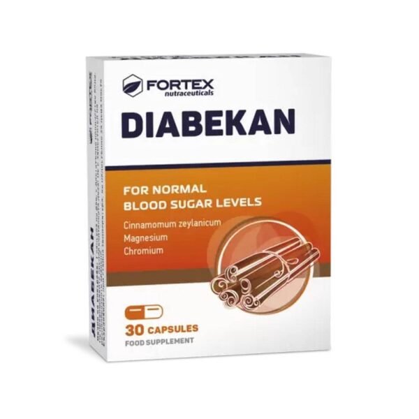 Supports normal blood sugar levels - Fortex Diabecan 200mg,