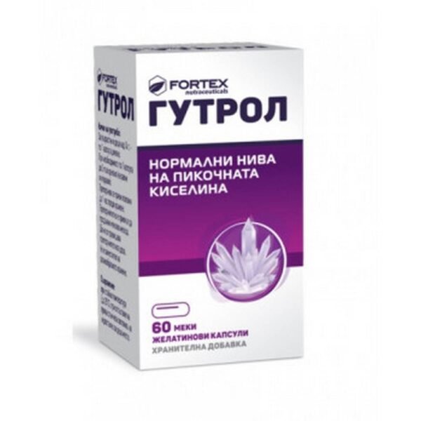 Gout and joint inflammation – FORTEX GUTROL for gout soft capsules,