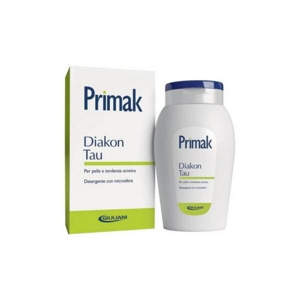 GIULIANI Primak Deacon Tau 200 ml provides a gentle cleansing action, removes dead cells, impurities and excess sebum, preparing the skin for other anti-acne treatments.