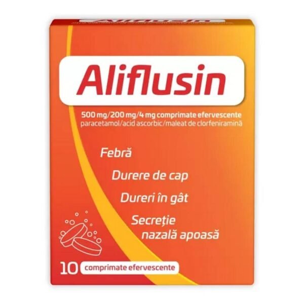 Relieving cold and flu symptoms – Naturprodukt Aliflusin Effervescent Tablets,