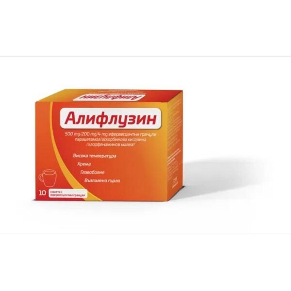Relieving cold and flu symptoms – Naturprodukt Aliflusin Sachets,