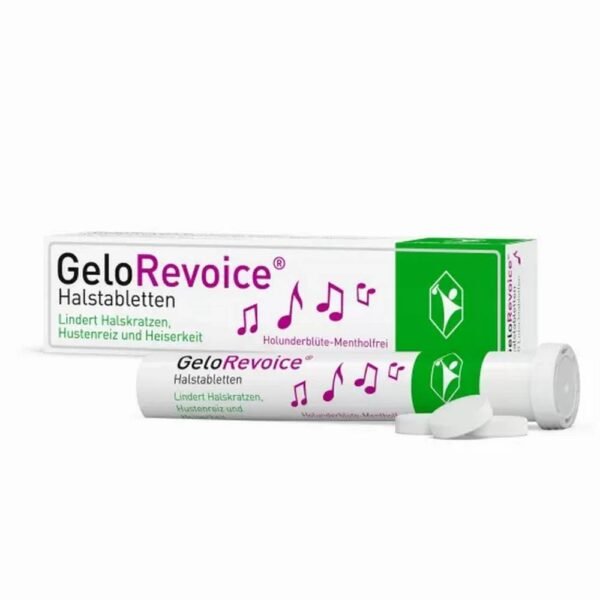 Soothing irritated throat during a cold - Pohl-Boskamp GeloRevoice Lozenges,