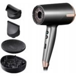 RemingtonD6077 ION HAIR DRYER One Dry & Style 2000W SET 4 styling attachments that tame unruly hair, smooth out straight strands, enhance natural curls and speed up drying time.